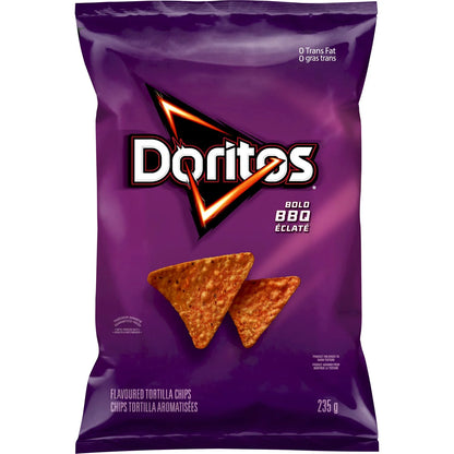 Doritos Bold BBQ Tortilla Chips 235 g. / 8.28 oz.