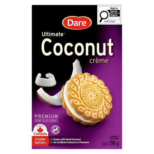 Dare Ultimate Fudge Coconut Cookies 290 g. / 10.6 oz.