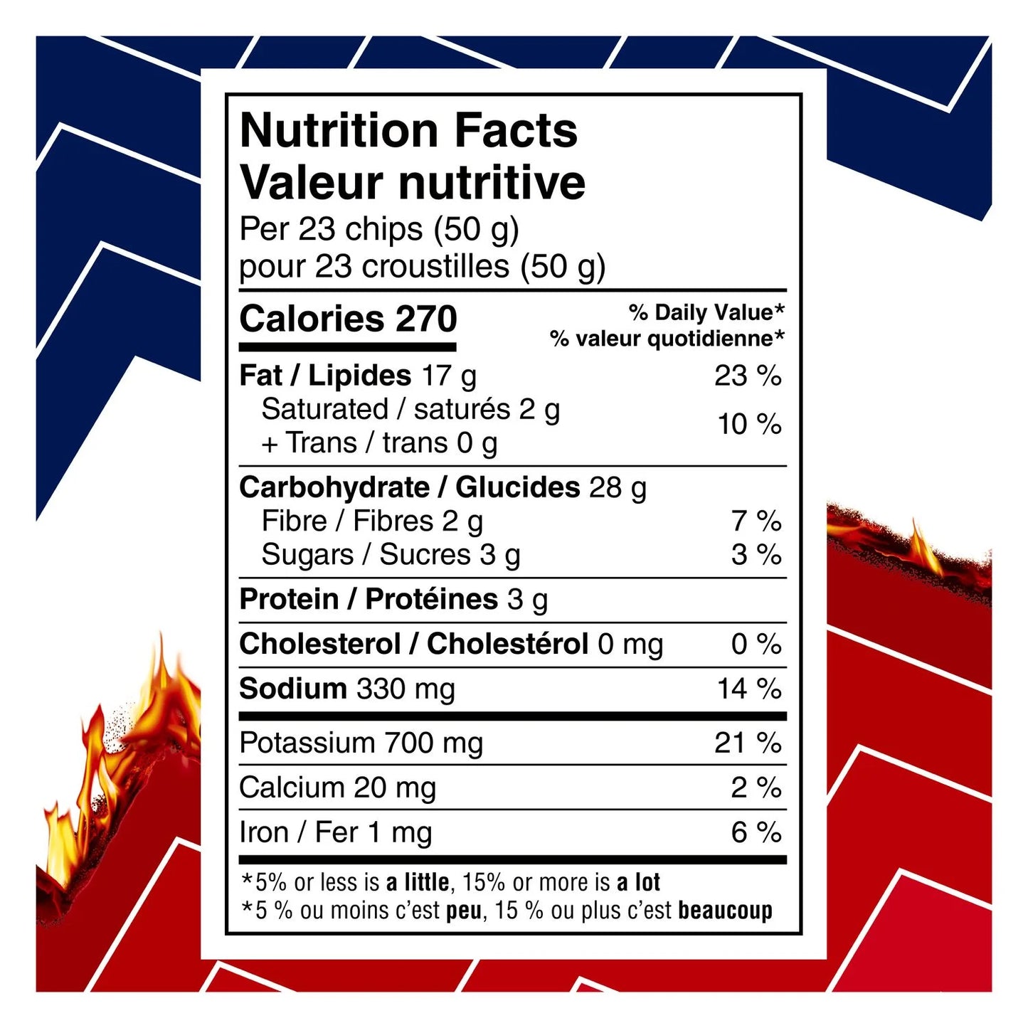 Ruffles Flamin' Hot BBQ Potato Chips 190 g. / 6.7 oz.