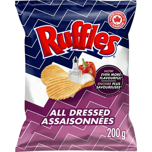 Ruffles All Dressed Potato Chips 200 g. / 7.05 oz.