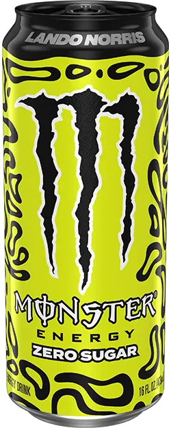 Monster Energy Lando Norris Zero Sugar Energy Drink 500 ml. / 16.9 fl.oz.