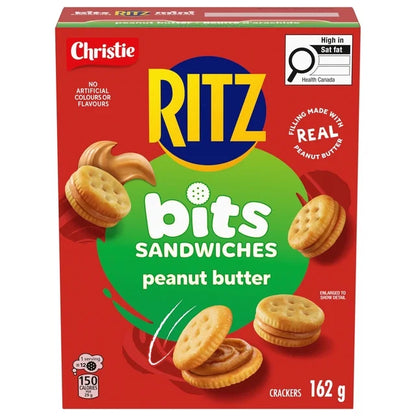 Christie Ritz Bits Sandwiches Peanut Butter Crackers 162 g. / 5.7 oz.