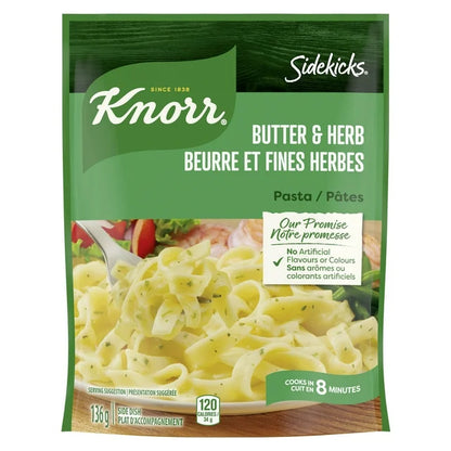 Knorr Sidekicks Butter & Herb Pasta Side Dish 136 g. / 4.8 oz.
