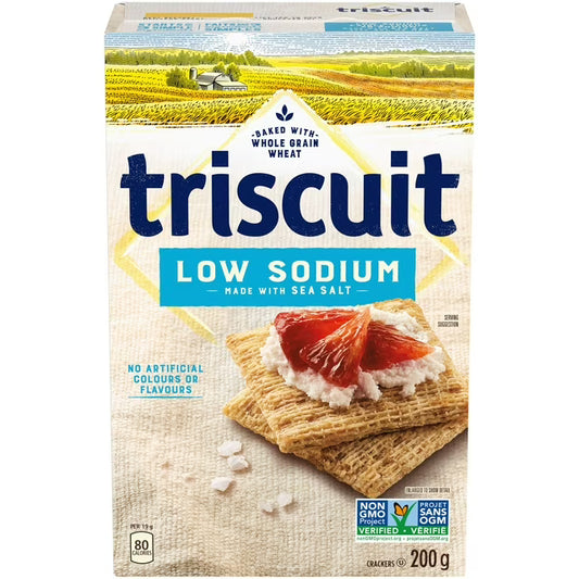 Triscuit Low Sodium with Sea Salt Crackers 200 g. / 7 oz.