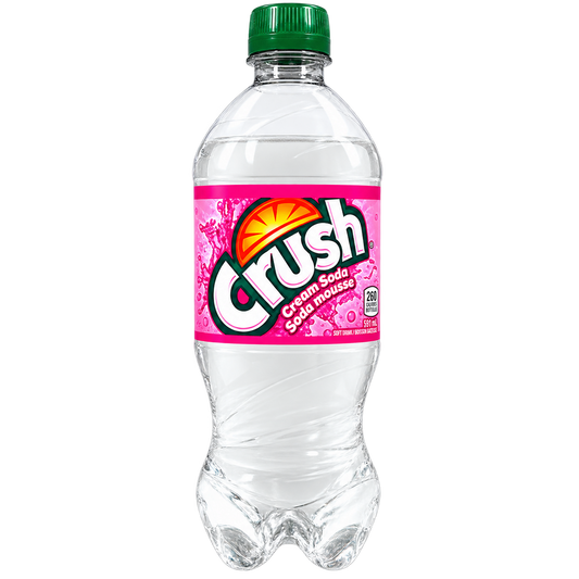 Crush Clear Cream Soda 591 ml  / 20 fl oz