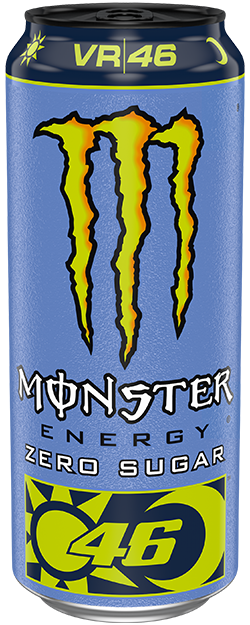 Monster Energy VR46 Valentino Rossi Zero Sugar Energy Drink 500 ml. / 16.9 fl.oz.