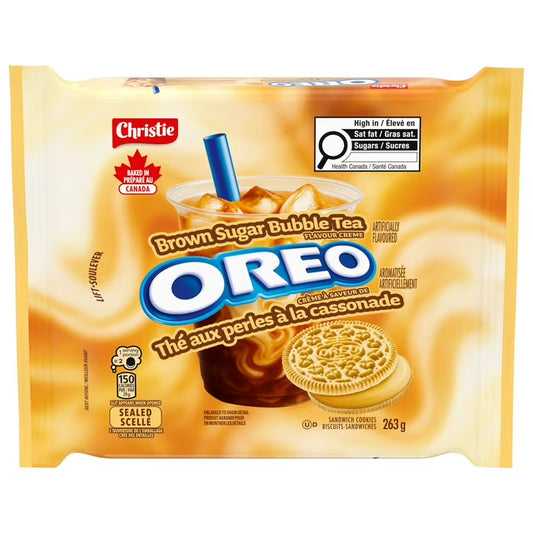 OREO Brown Sugar Bubble Tea Flavored Cookies 263 g. / 9.3 oz.