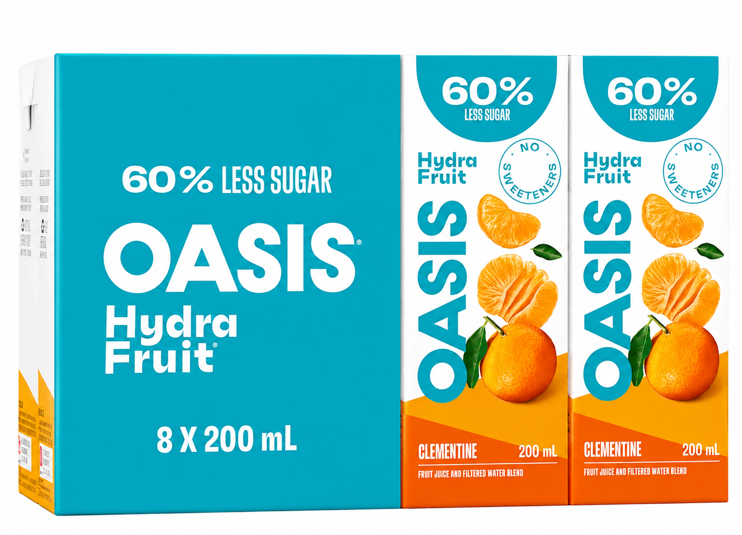 Oasis Hydrafruit Clementine Water 200 ml. / 6.76 fl.oz.
