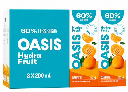 Oasis Hydrafruit Clementine Water 200 ml. / 6.76 fl.oz.