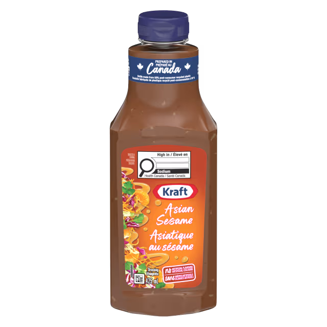 Kraft Asian Sesame Salad Dressing 425 ml. / 14.4 fl.oz.