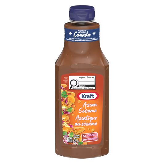 Kraft Asian Sesame Salad Dressing 425 ml. / 14.4 fl.oz.