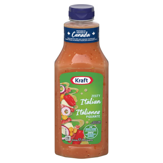 Kraft Zesty Italian Salad Dressing 425 ml. / 14.4 fl.oz.