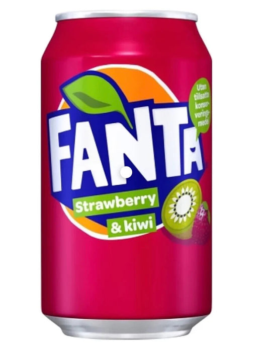 Fanta Strawberry Kiwi Soft Drink 330 ml. / 11.15 fl.oz.