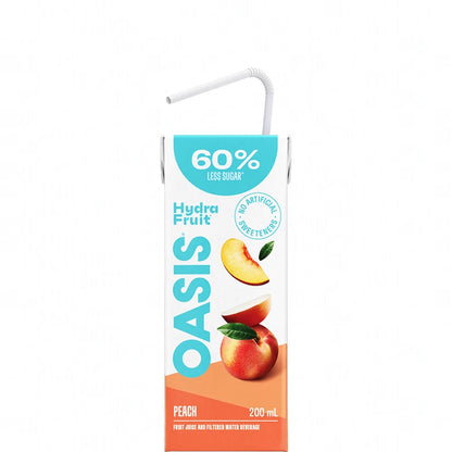 Oasis Hydrafruit Peach Water 200 ml. / 6.76 fl.oz.