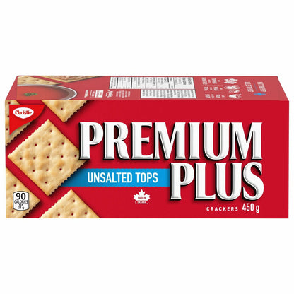 Christie Premium Plus Unsalted Tops Crackers 450 g. / 15.9 oz.