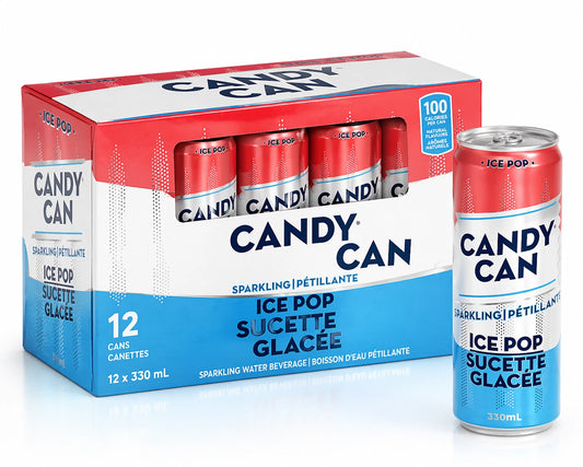 Candy Can Ice Pop Sparkling Drink 330 ml. / 11.15 fl.oz.
