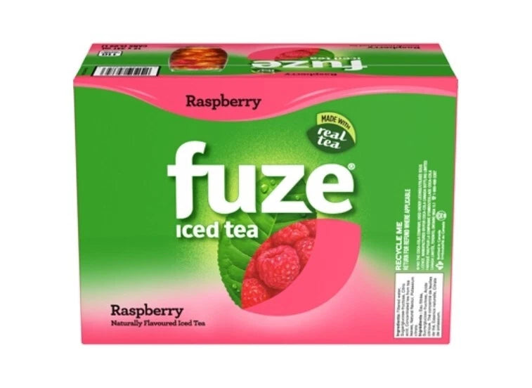 Fuze Raspberry Iced Tea 330 ml. / 11.2 fl.oz.