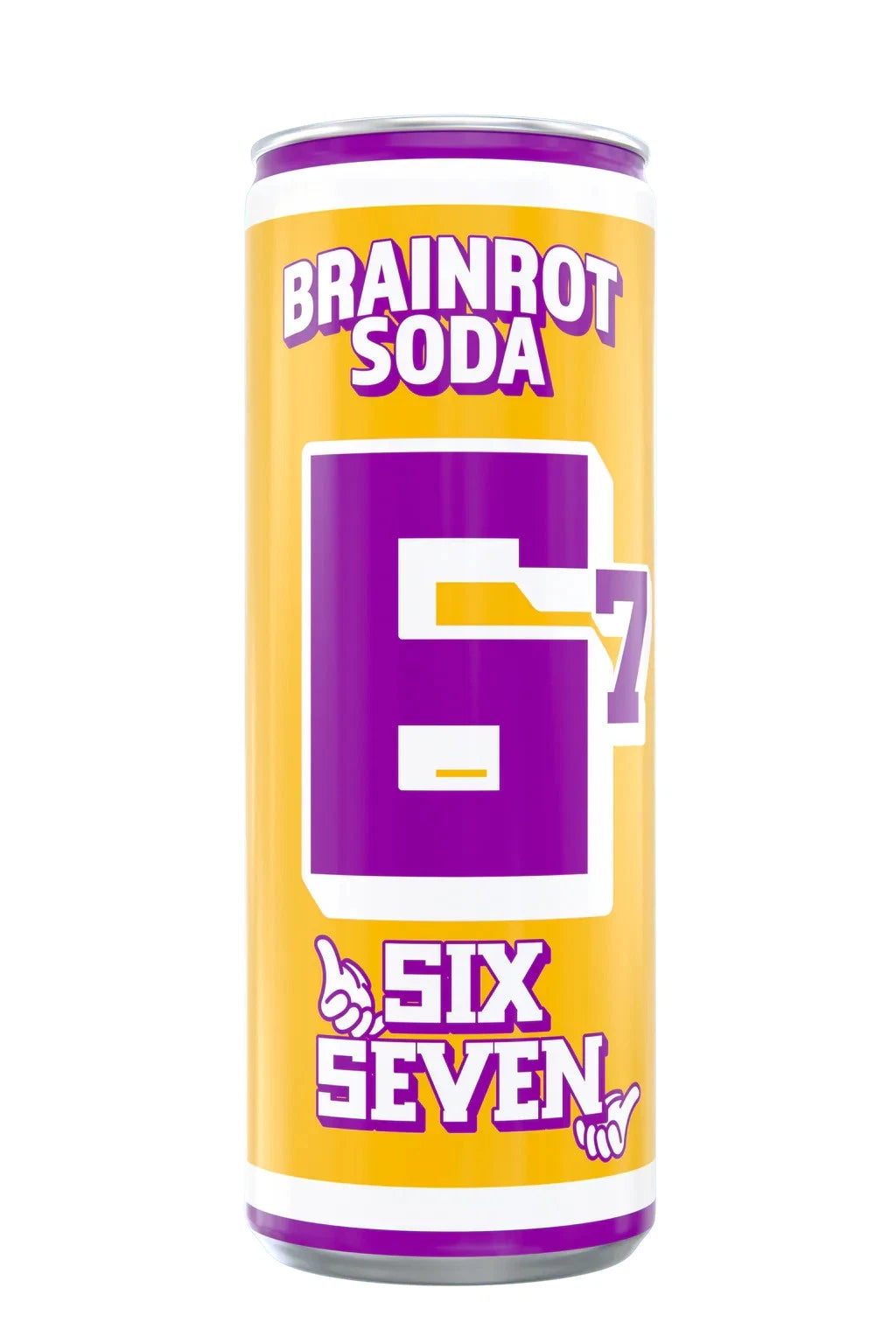 Brainrot Soda Six - Pear Kiwi 250 ml. / 8.45 fl.oz.