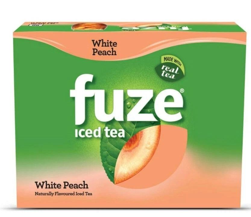 Fuze White Peach Iced Tea 330 ml. / 11.2 fl.oz.