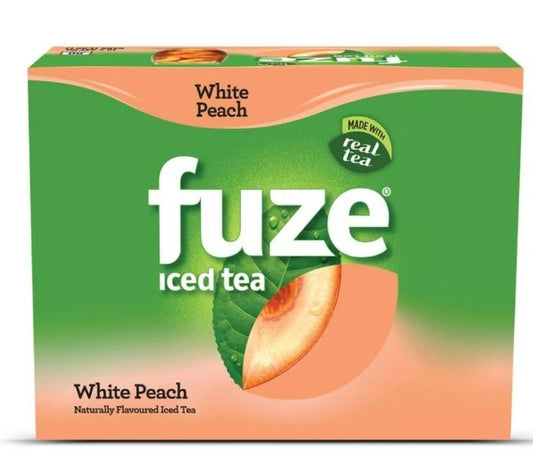 Fuze White Peach Iced Tea 330 ml. / 11.2 fl.oz.