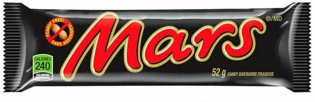 Mars Chocolate Bar 52 g. / 1.8 oz.
