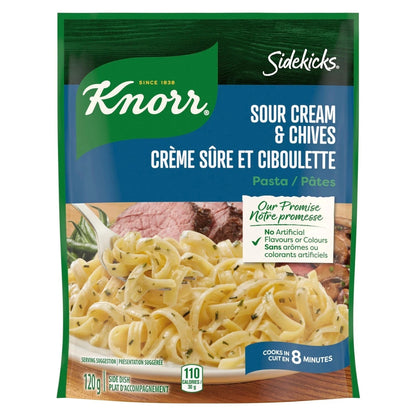Knorr Sidekicks Sour Cream & Chives Pasta Side Dish 120 g. / 4.2 oz.