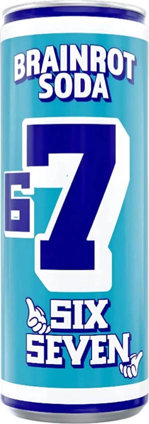 Brainrot Soda Seven - Citrus 250 ml. / 8.45 fl.oz.