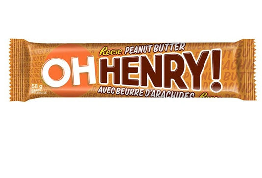 Oh Henry! Chocolate Bar Reese's Peanut Butter 58 g. / 2.04 oz.