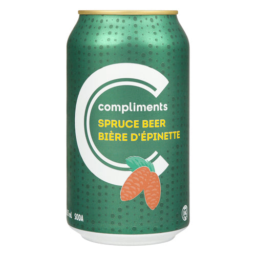 Compliments Spruce Beer 355 ml. / 12 fl.oz.